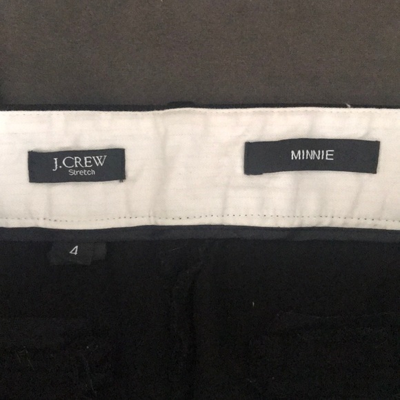 Jcrew Minnie crop pant. Size 4 - Picture 3 of 3